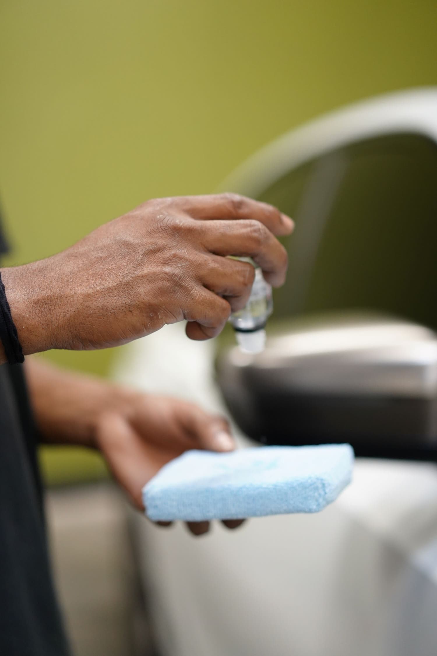 Ceramic coating work by Minty Precision