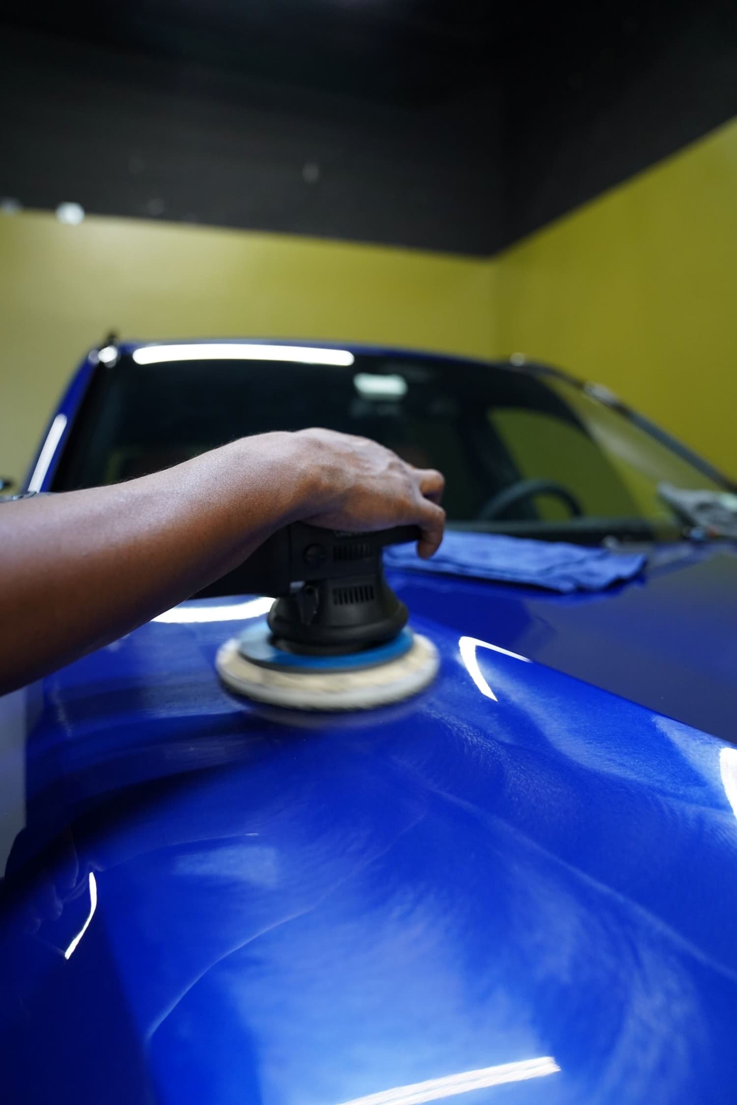 Ceramic coating work by Minty Precision