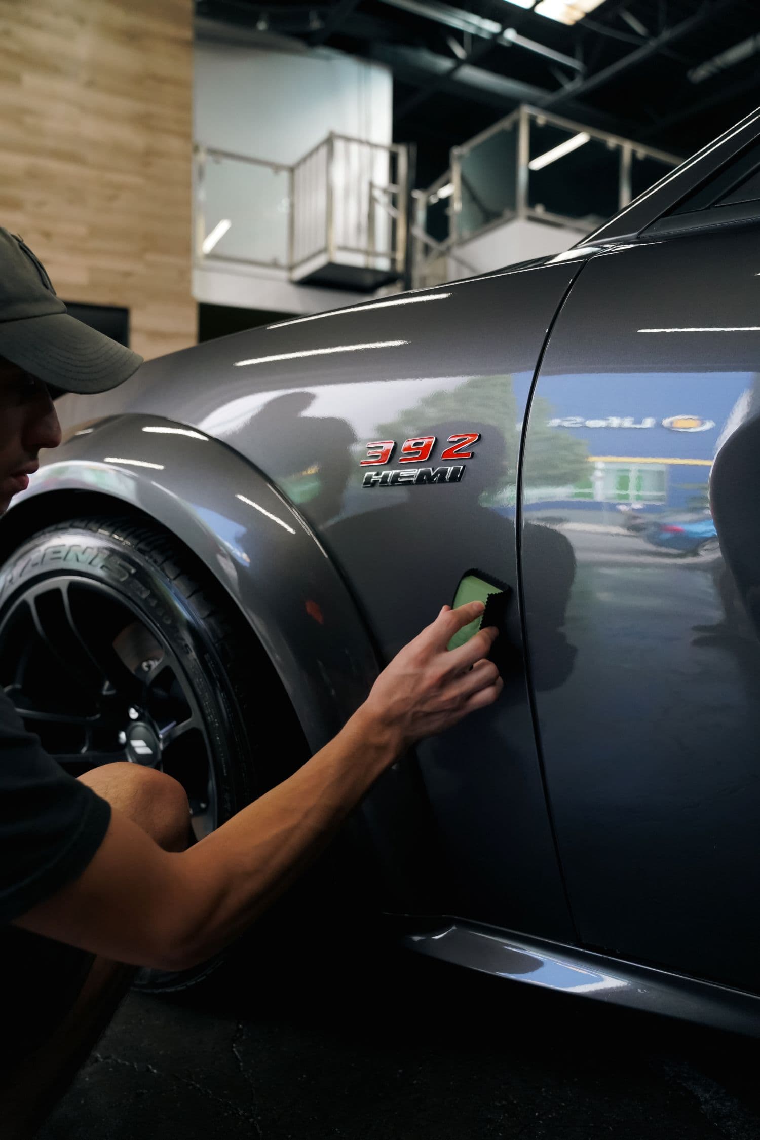 Ceramic coating work by Minty Precision