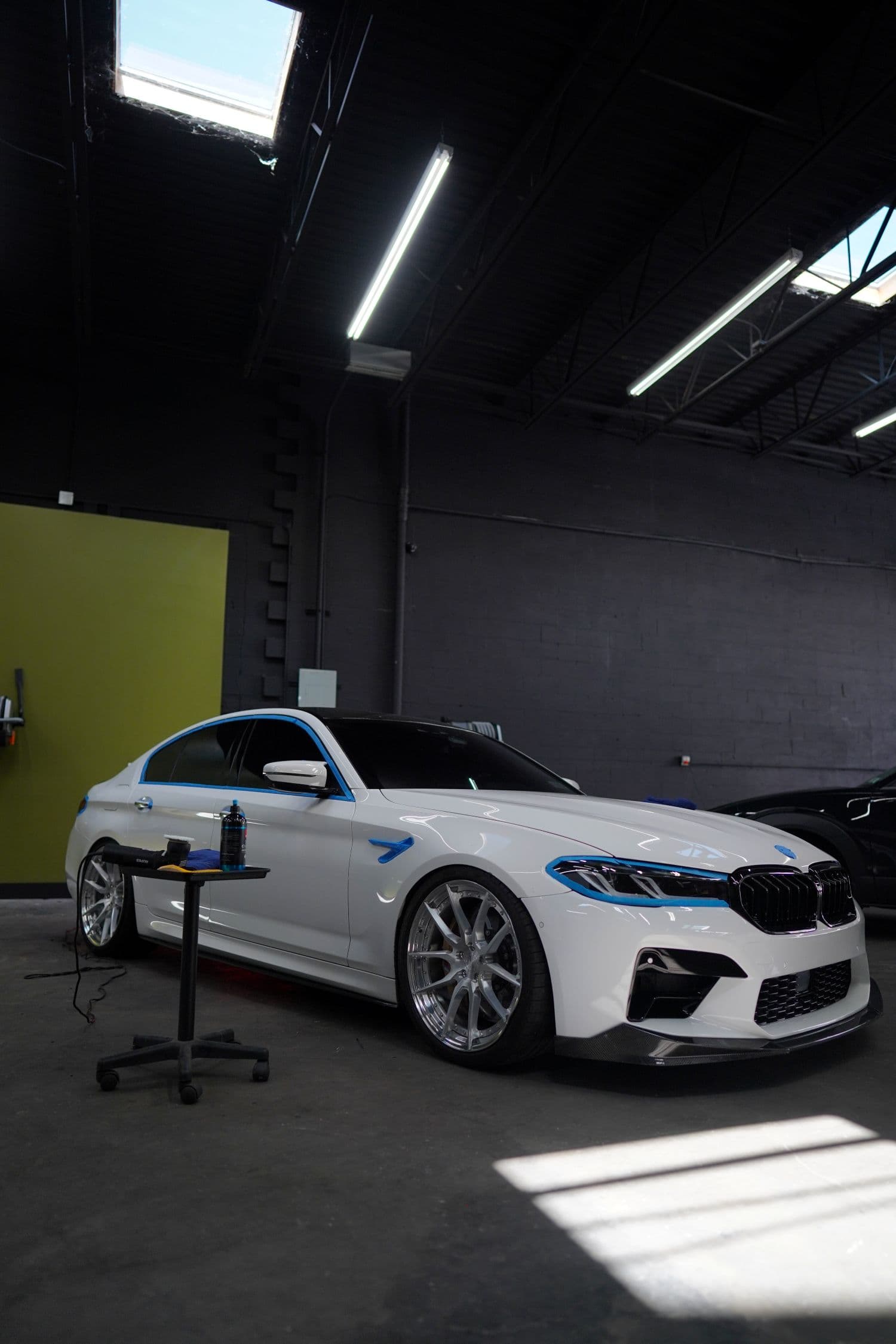 Ceramic coating work by Minty Precision