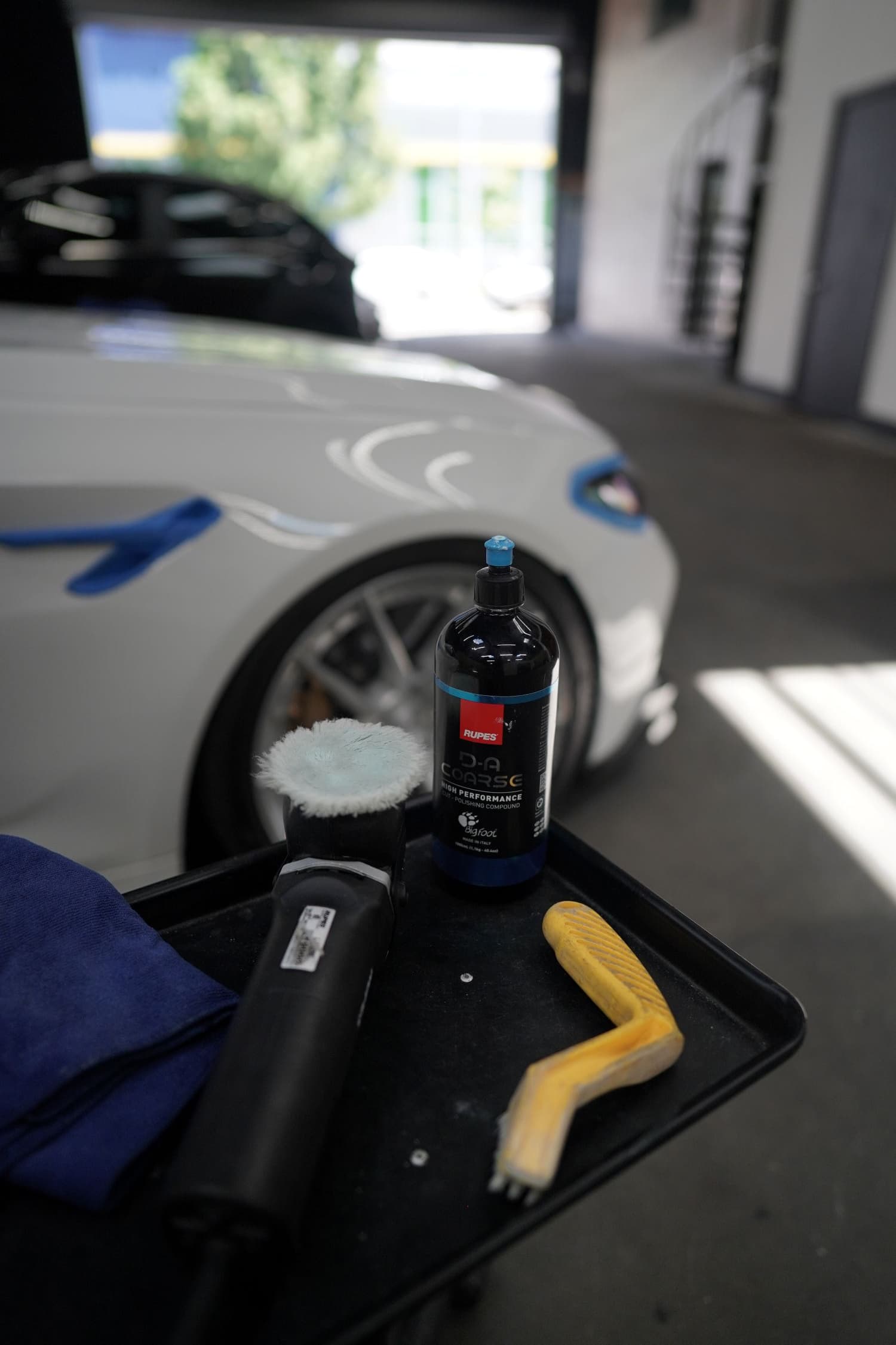 Ceramic coating work by Minty Precision