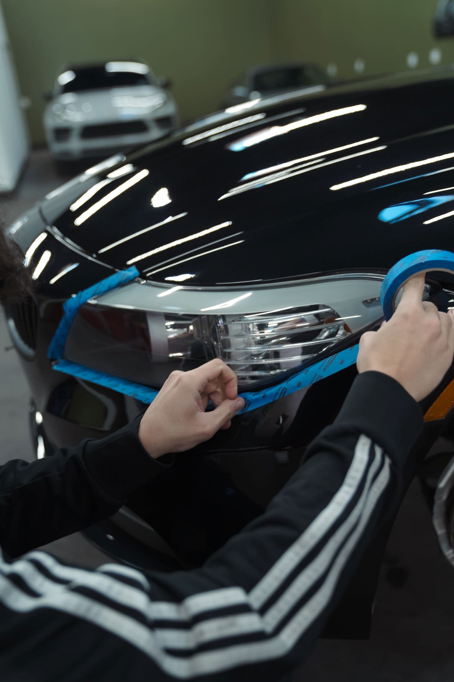 Ceramic coating work by Minty Precision