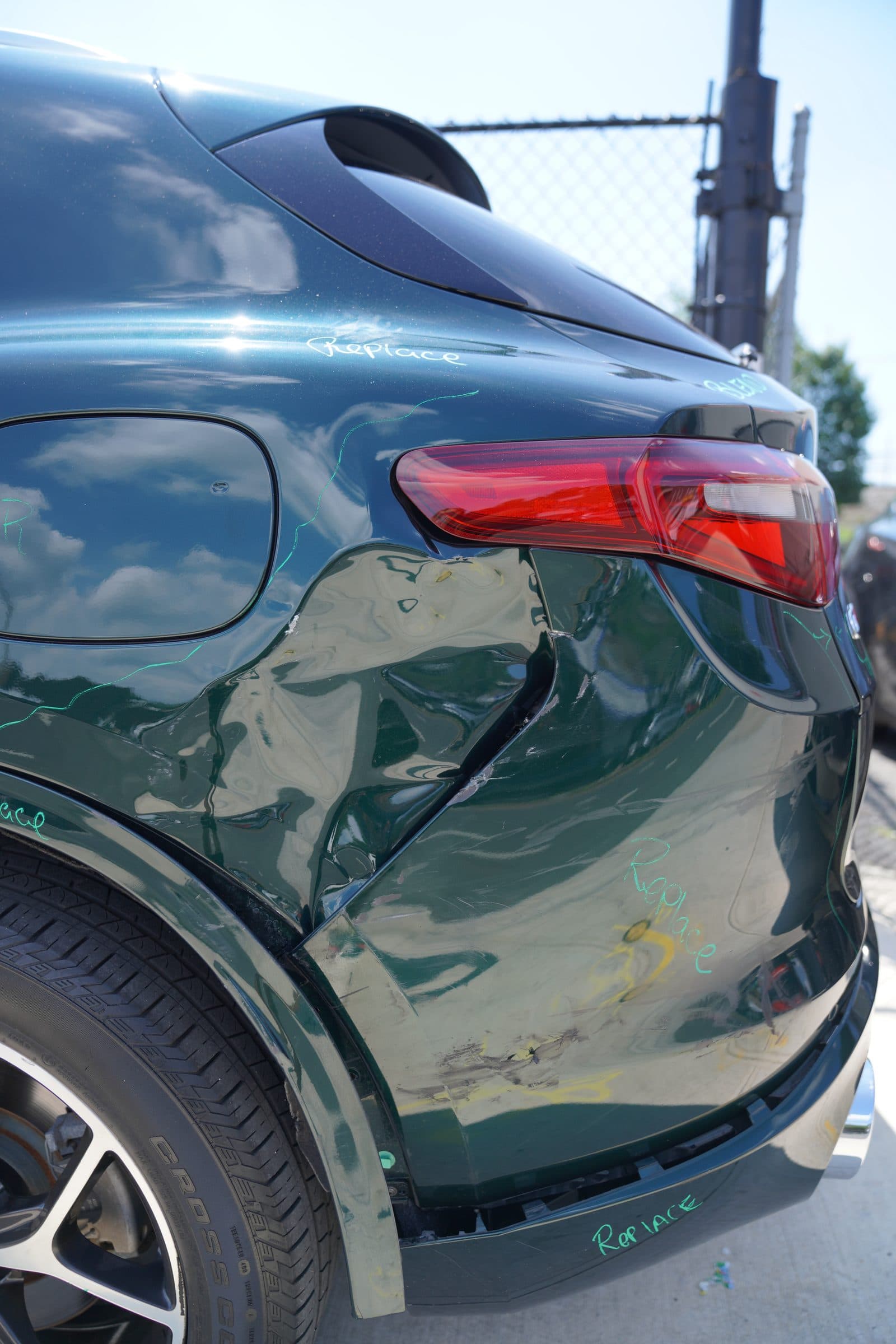 Collision repair work by Minty Precision