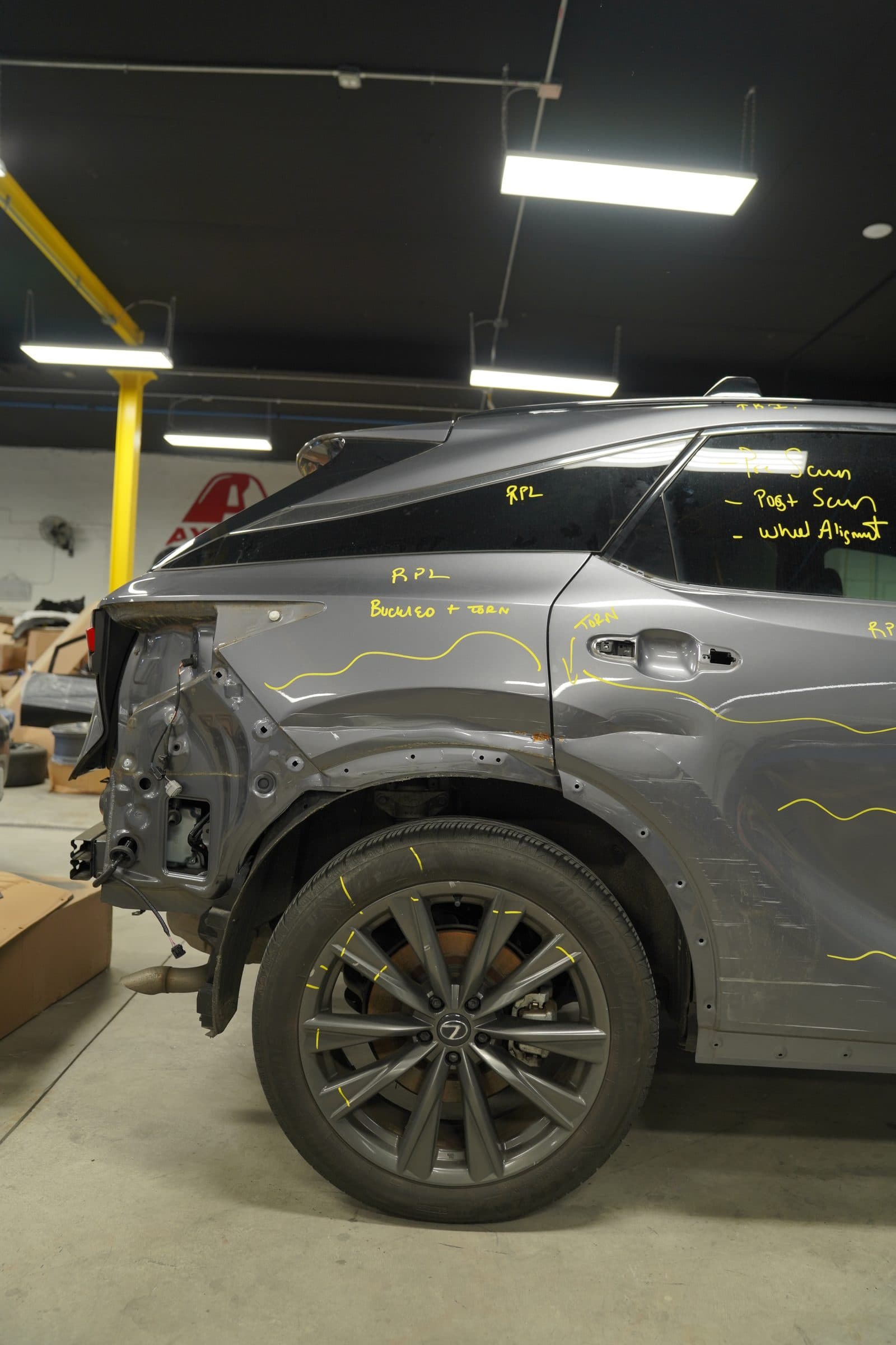 Collision repair work by Minty Precision