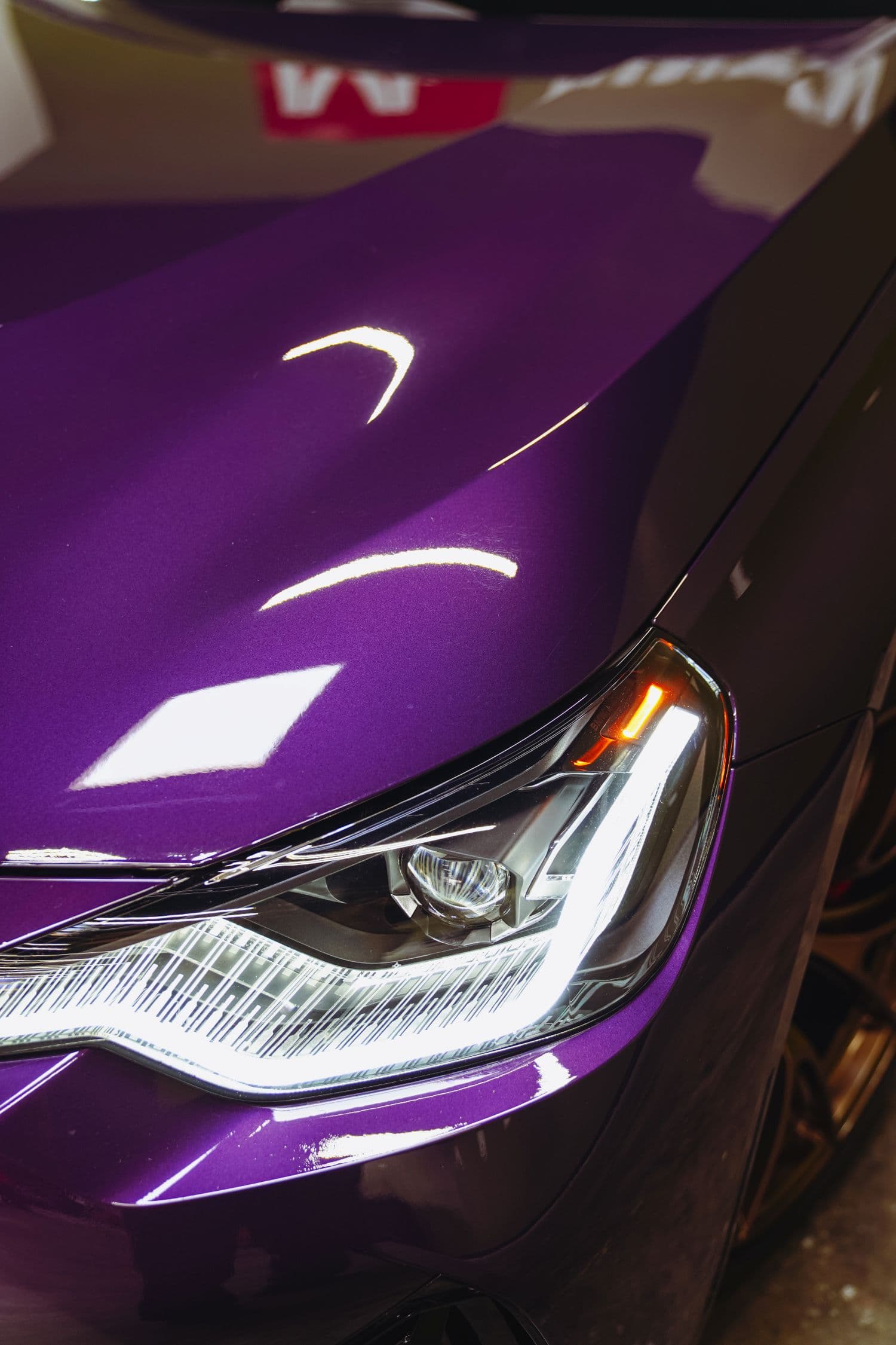 Paint protection film work by Minty Precision