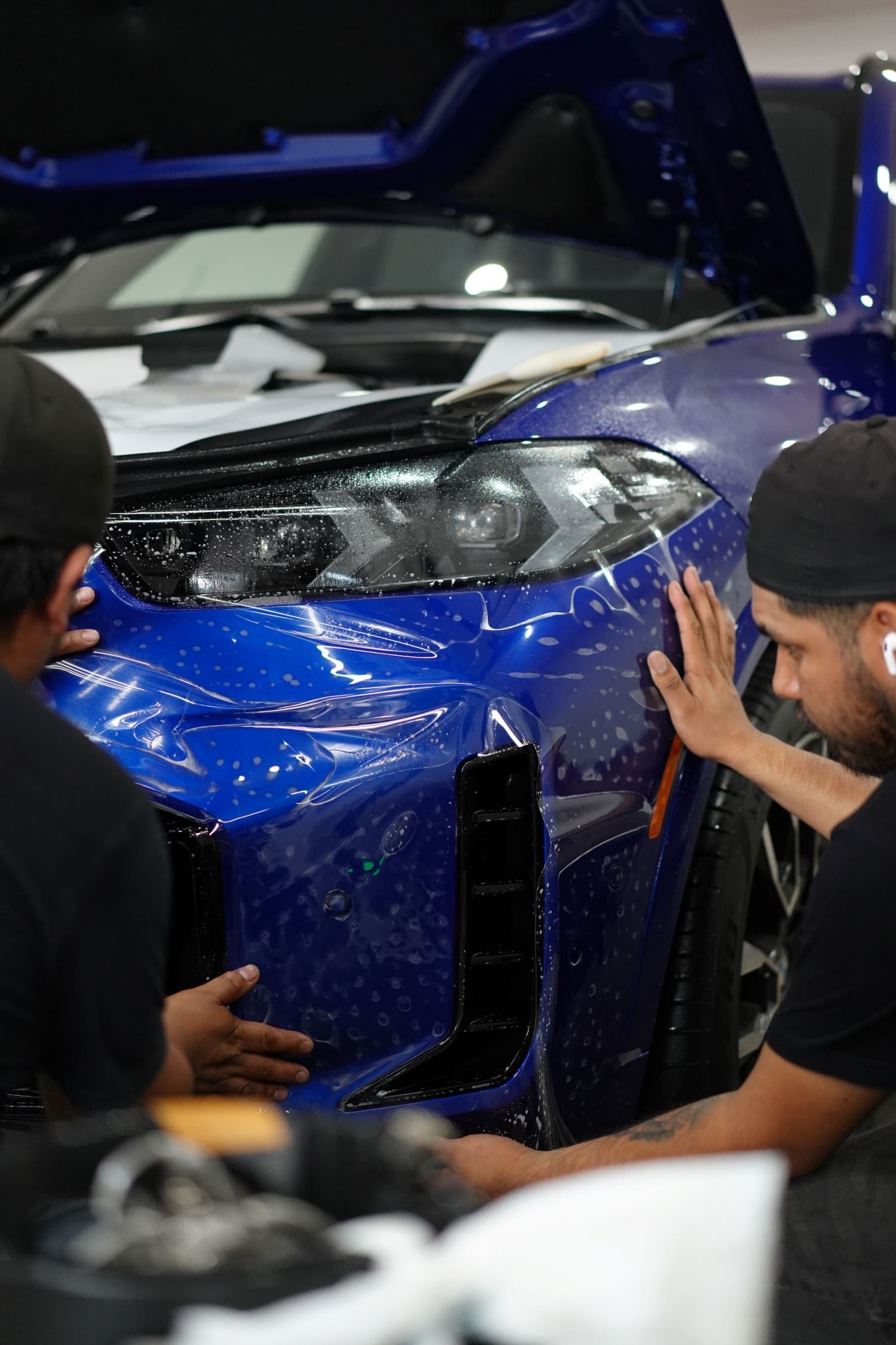 Paint protection film work by Minty Precision