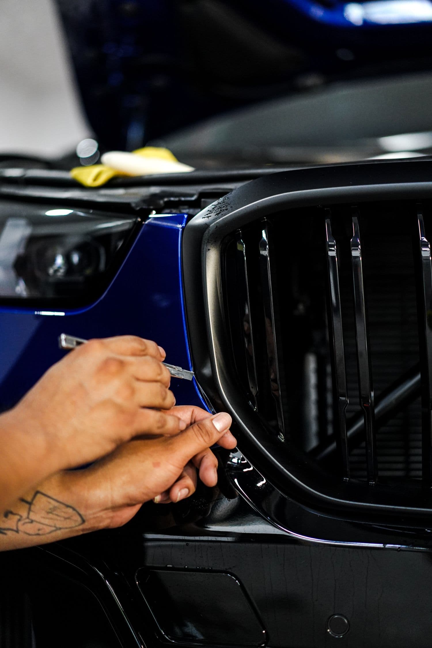 Paint protection film work by Minty Precision