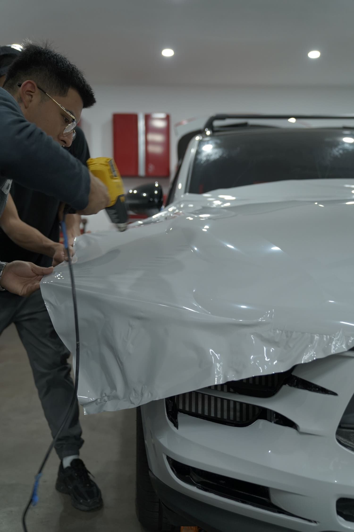 Vinyl wrap work by Minty Precision